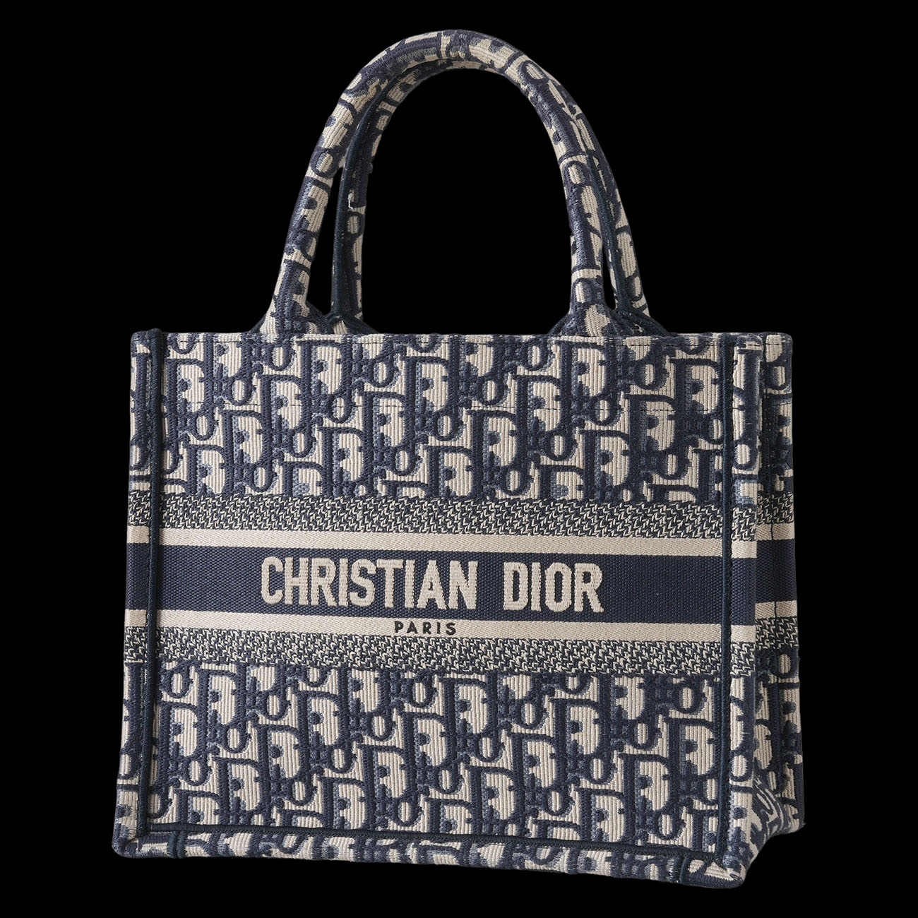 CHRISTIAN DIOR(USED)디올 오블리크 북토트 스몰